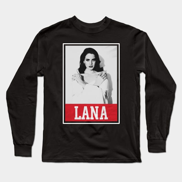 lanaa del rey Long Sleeve T-Shirt by one way imagination